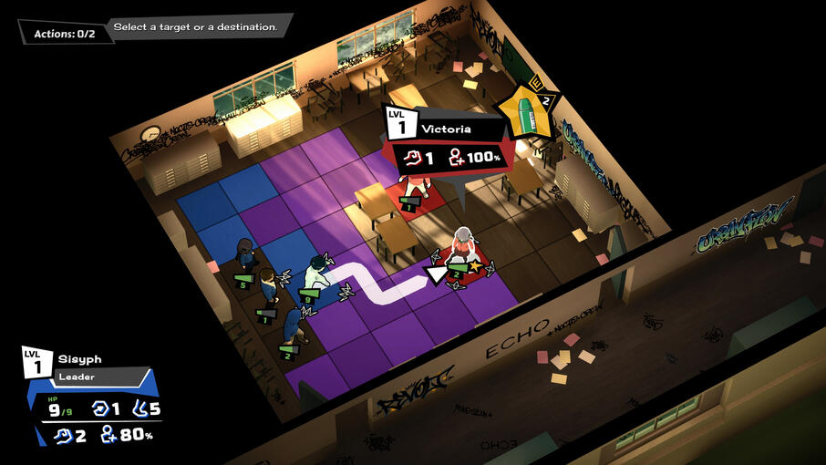 Moving a character on the grid
